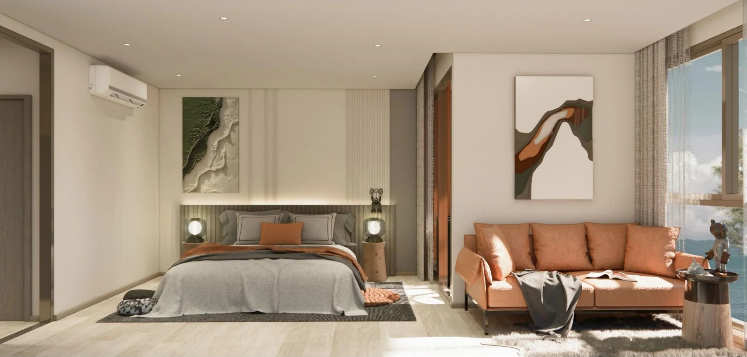 Project interiors — master bedroom