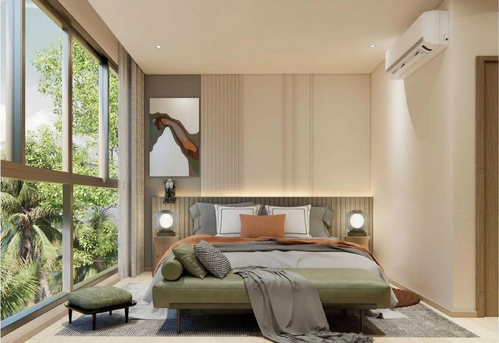 2-bedroom type B1 — second bedroom